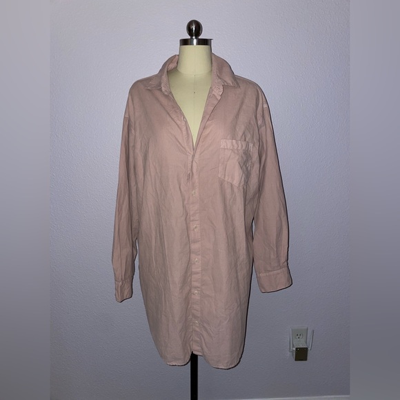 CP Shades Blush Pink baby corduroy tunic top - Picture 1 of 3